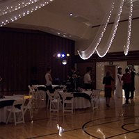 Wedding reception sound and music - LDS meeting house, West Jordan, Utah