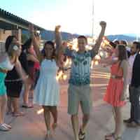 Sparkler Send-off - CR Hamilton Park, Utah